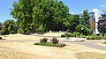 Forbury Hill, a civil war gun emplacement in Forebury Gardens, Reading.