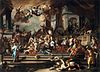 Francesco Solimena - Udvisning af Heliodorus fra templet - WGA21625.jpg