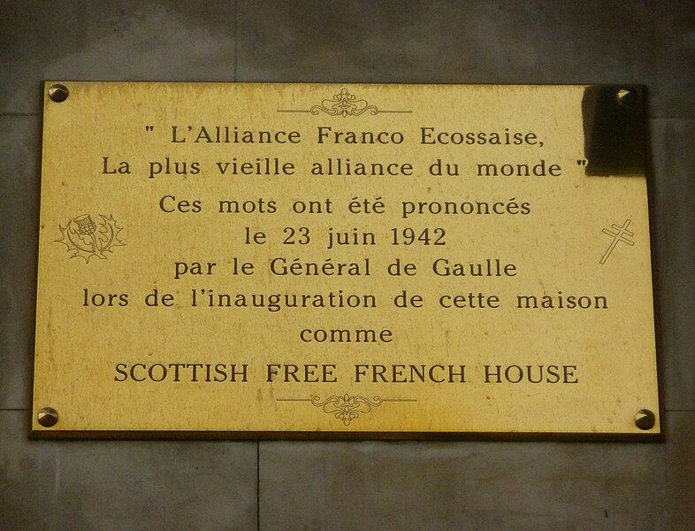 File:Free French House plaque, Regent Terrace, Edinburgh.jpg