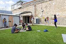 Fremantle Prison YHA is located in the women's wing of a historic 19th Century prison. Fremantle Prison YHA Outdoor Areas (2).jpg