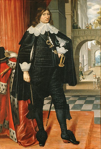 Frederick William in 1642, portrait by Mathias Czwiczek