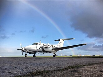 Woodgate Aviation Beechcraft King Air G-NIAA.jpg