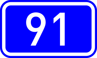 <span class="mw-page-title-main">Greek National Road 91</span> Trunk road in Greece