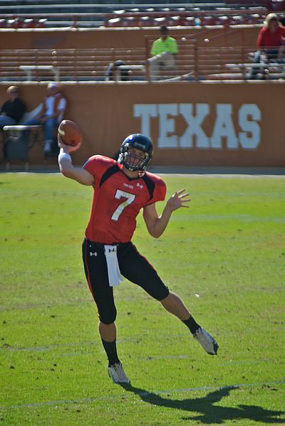 Gilbert playing for his high school in 2008.