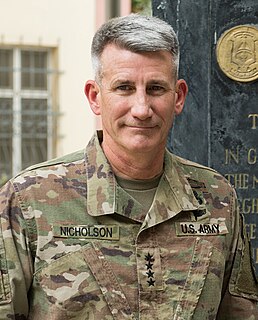 John W. Nicholson Jr. U.S. Army general