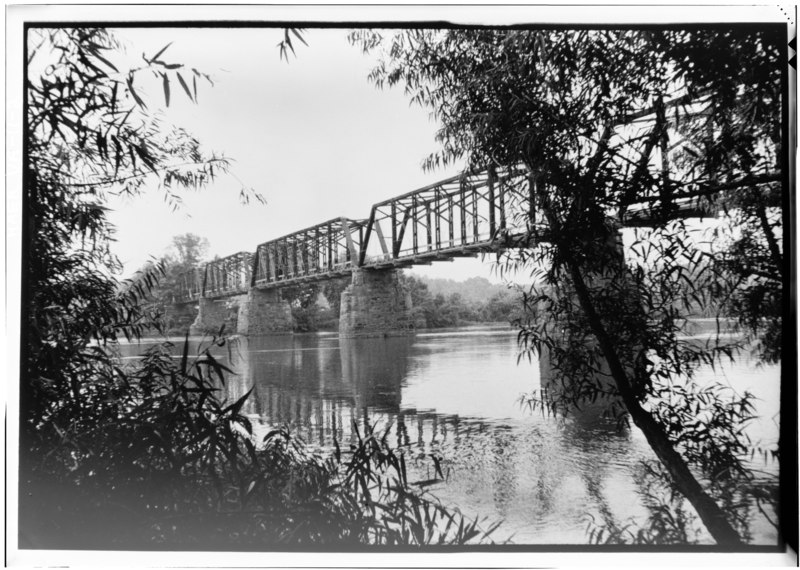 File:General view looking southwest - Cartersville Bridge, Route 25, spanning James River, Cartersville, Cumberland County, VA HAER VA,25-CART.V,1-2.tif