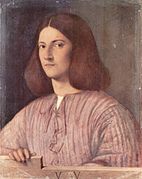 Giorgione (1477-1510), Portrait de jeune homme