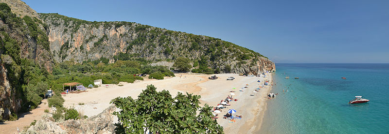 File:Gjipe Beach, Albania.JPG