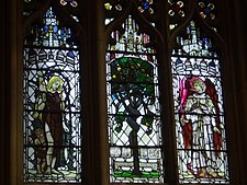 The three-light window "The Fall and Deprivation of Paradise. Gloucester 4.jpg