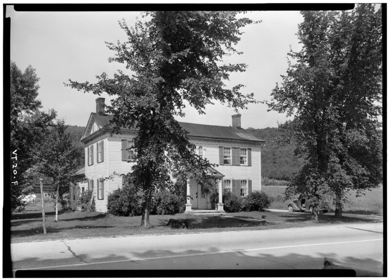 File:Governor Galusha House, Shaftsbury Center, Bennington County, VT HABS VT,2-SHAFTCE,1-2.tif