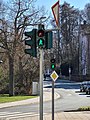 * Nomination A green pedestrian sign in Hof. --PantheraLeo1359531 14:43, 30 March 2020 (UTC) * Promotion Good quality. --Adámoz 12:08, 31 March 2020 (UTC)