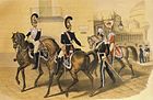 Guardie del Corpo a Cavallo, 1850