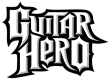 The original Guitar Hero logo features more pointed decorations on its letters, emphasizing its basis in heavy metal. Guitar hero logo.png