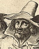 Hình vẽ Guy Fawkes trên một bản khắc đương thời của Crispijn van de Passe