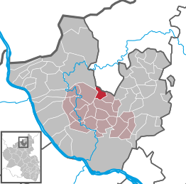 Kaart van Hümmerich