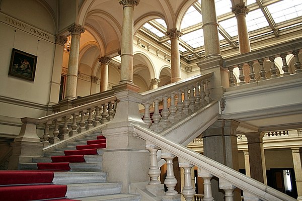 Interior of the Academy Palace