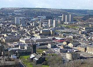 Halifax, West Yorkshire Minster town in West Yorkshire, England