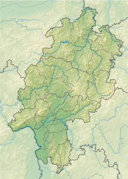 Battle of Dettingen is located in Hesse