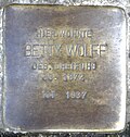 Hochheim am Main Stolperstein Weiherstrasse 11 Betty Wolff.jpg