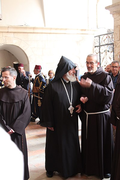 File:Holy Land 2016 P0744 Cathedral of St. James Maundy Thursday ceremony.jpg