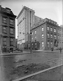 Martha Washington Hotel in February 1903, shortly after construction was completed Hotel Martha Washington.jpg