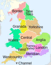 ITV-branded news regions map 2006-2009.svg