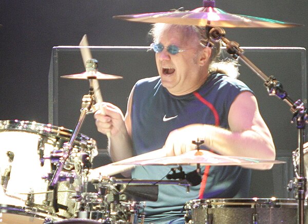 Paice with Deep Purple at the Labatt Centre in London, Ontario, Canada (2005)