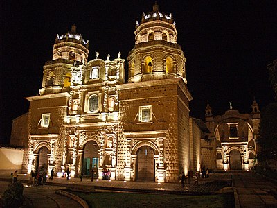 Iglesia de San Francisco. Cajamarca. Por Quinucho Licencia: CC-BY-SA-4.0