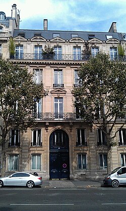 Immeuble, 88 boulevard Malesherbes, Paris 2012.jpg