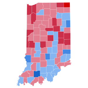 Indiana Presidential Election Results 1872.svg