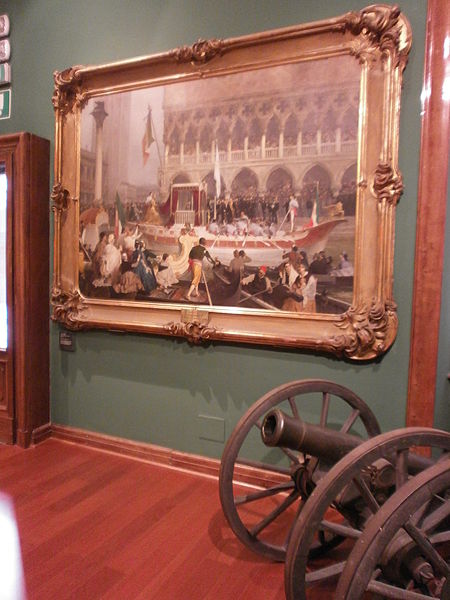 File:Ingresso di Vittorio emanuele II in Venezia - 1866 - Gerolamo Induno - Museo del risorgimento di Milano.JPG