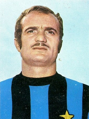Sandro Mazzola played for the highly successful Inter team remembered by the name of "La Grande Inter", during the 1960s