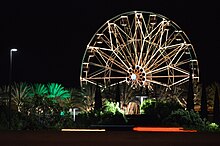 "Giant Wheel" at the Irvine Spectrum Center as seen from across I-5 Irvine Spectrum Center (2013) 12.jpg