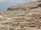 Jebel Khalid mit dem Euphrat im Hintergrund