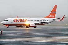 A Jeju Air Boeing 737-800