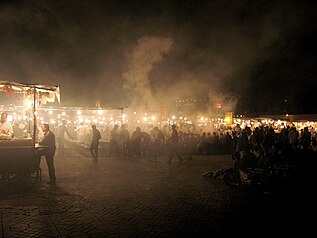 Night market in Tetsouiq Garden