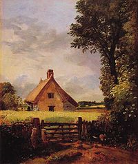 John Constable Ein Häuschen in einem Cornfield.jpg