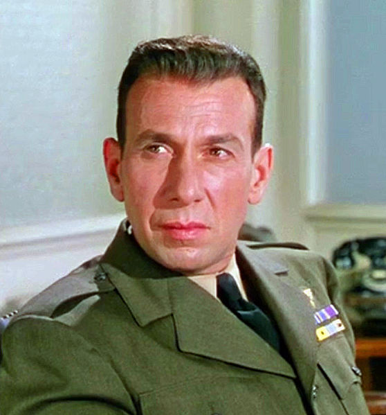 Ferrer as Lieutenant Barney Greenwald in The Caine Mutiny, released in 1954