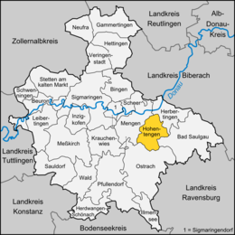 Hohentengen - Localizazion