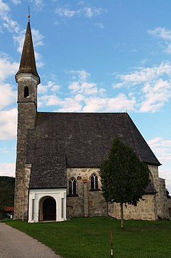 Římskokatolický kostel v Höringu (součást Auerbachu)
