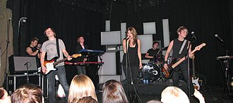 Kemopetrol performing at Virgin Oil Co. 2007.jpg