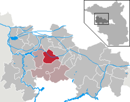 Läget för kommunen Kotzen i Landkreis Havelland