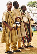 Yoruba drummers (Niger-Congo) Kwarastatedrummers.jpg