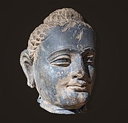 Head of Buddha, Buner Pakistan - Musée Georges Labit Toulouse