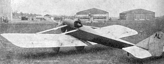 <span class="mw-page-title-main">Lachassagne AL 3</span> French aircraft