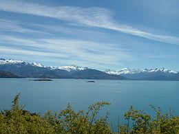 Cheneral Kareros ežeras Čilėje