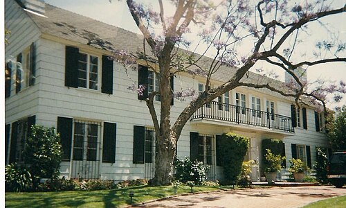 Lana Turner's former home in Beverly Hills where Stompanato was killed in 1958.