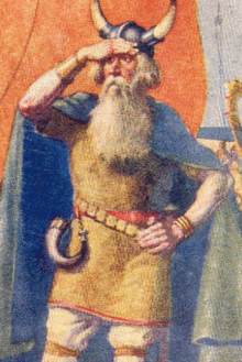 Leif Ericson on the shore of Vinland crop.gif