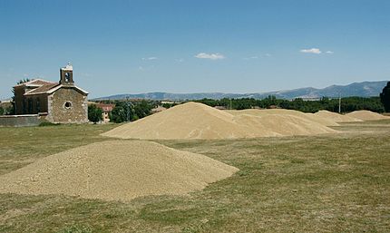 Saldaña de Ayllón (comarca Sepúlveda - Segòvia), 27 de juliol de 2007