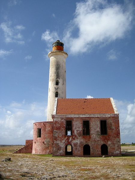 The abandoned lighthouse at Klein Curaçao